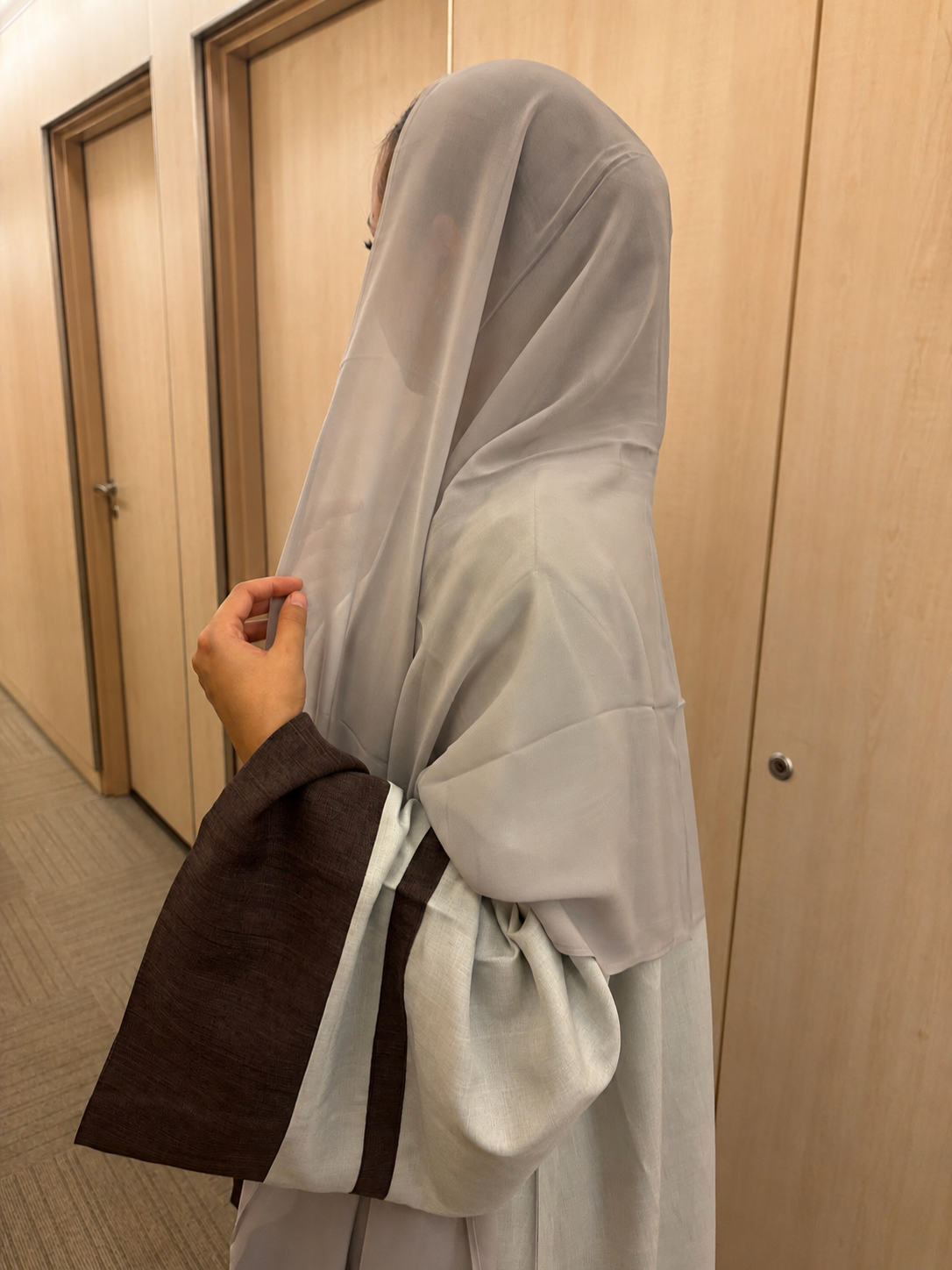 KIMONO EN LIN & VOILE